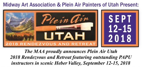 Plein Air Utah 2018